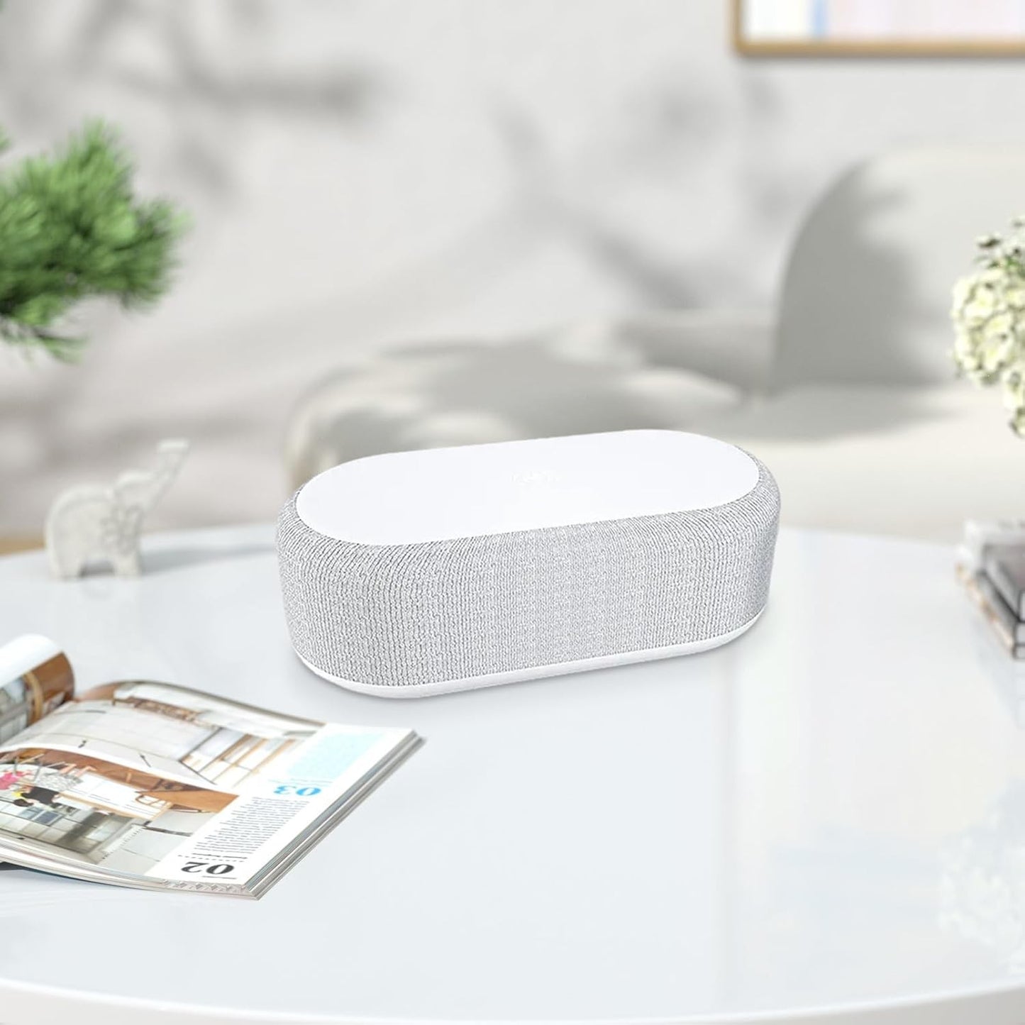 Smart Dimmable Adjustable Wireless Phone Charger LED Alarm Clock DEMO