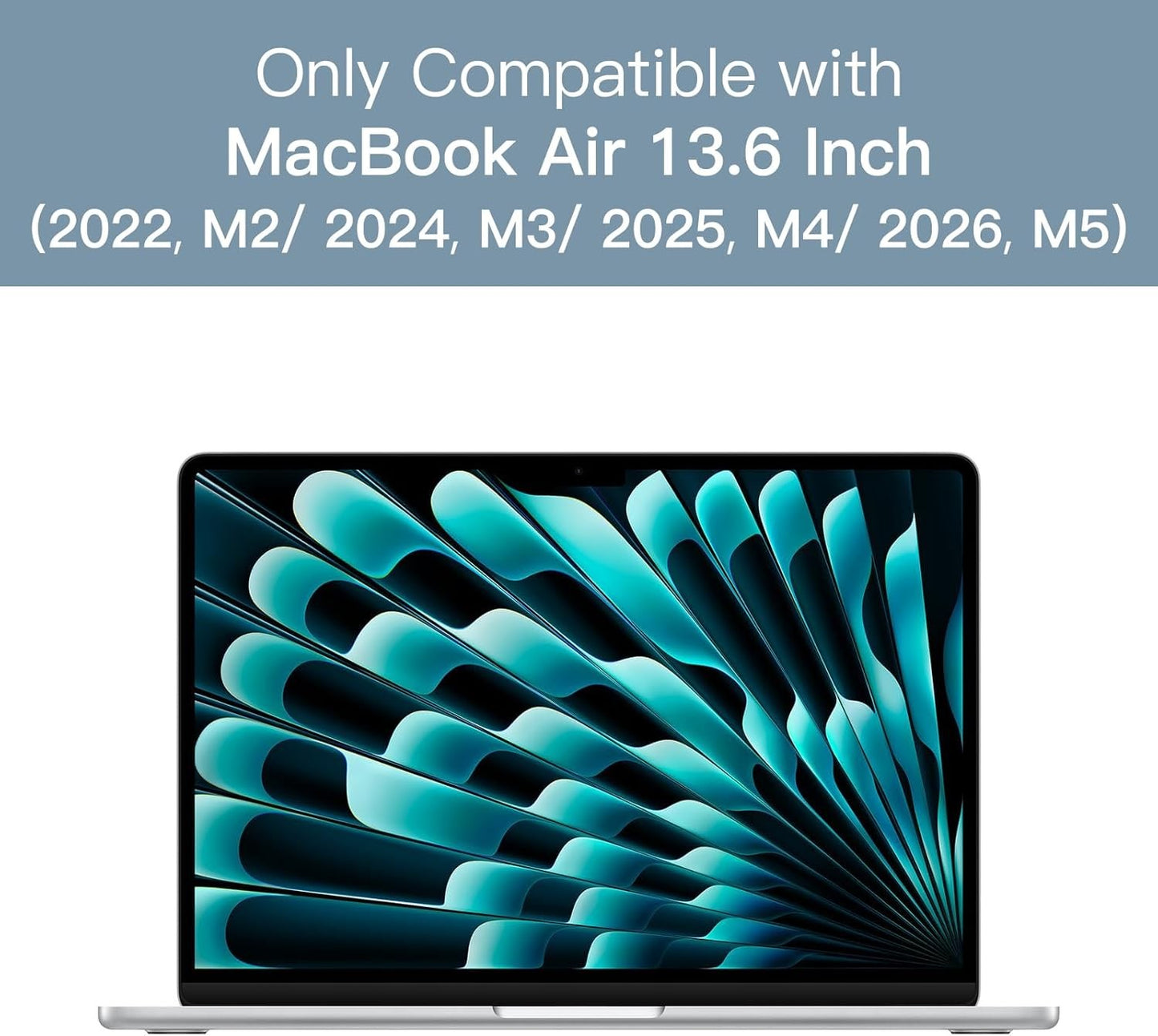 JETech 2 Pack Screen Protector MacBook Air 13".6 Clear Anti-Glare Matte Film NEW