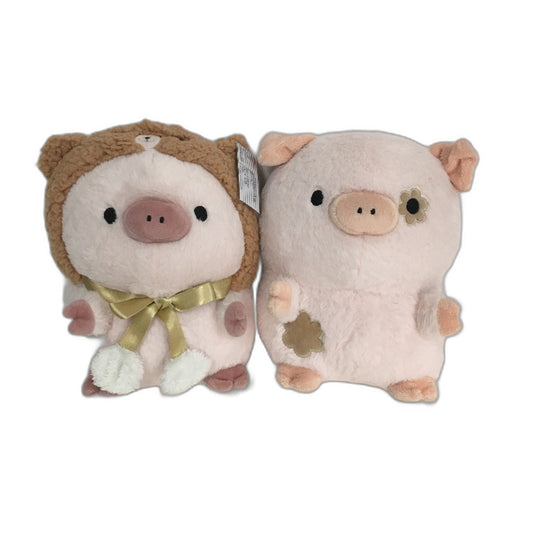 Target Soft & Plush Pink Winged & Bear Costume Pig Stuffed Toys 20cm NEW