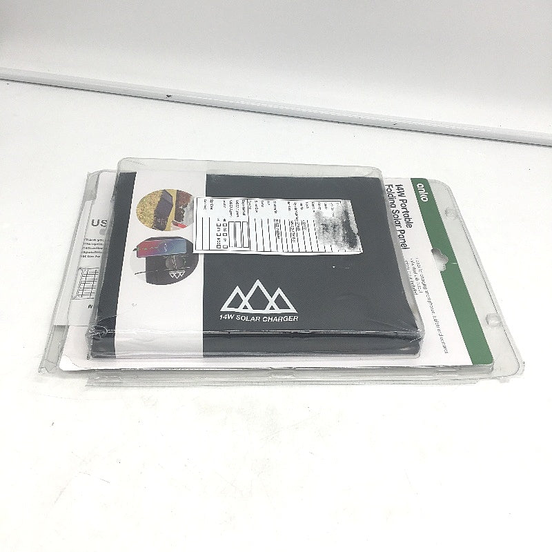 Portable & Lightweight 14W Dual USB Output Foldable Solar Panel  NEW