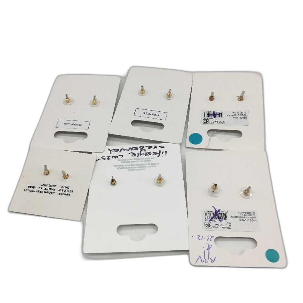 BULK LOT 13 Pairs Assorted Costume Fashion Jewellery Flower Earrings NEW