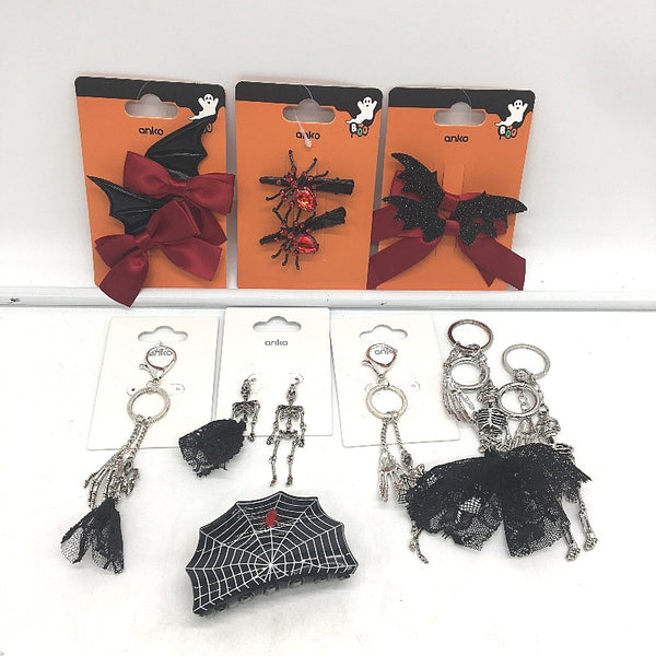 BULK LOT 10 Piece Assorted Costume Fashion SPOOKY Accessories  NEW