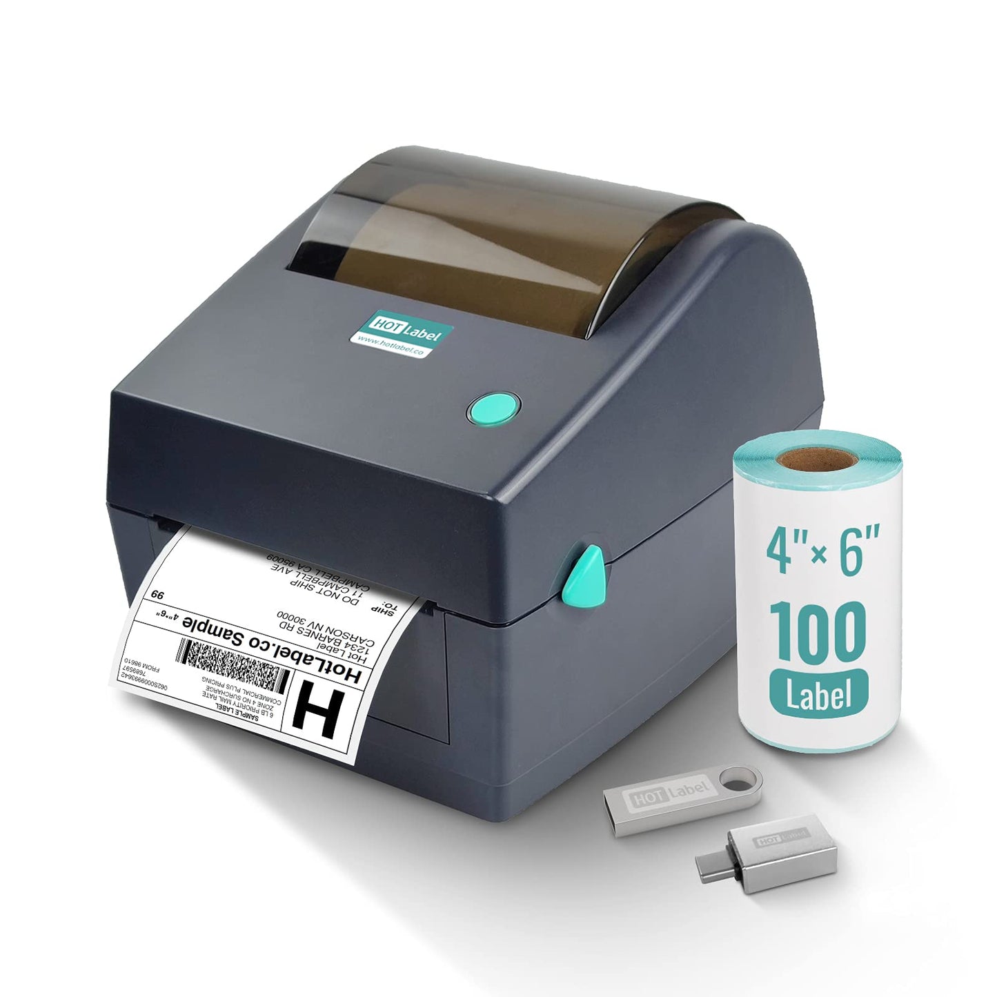 HotLabel 4x6 Direct Thermal Label Printer for Shipping Office Electronics DEMO