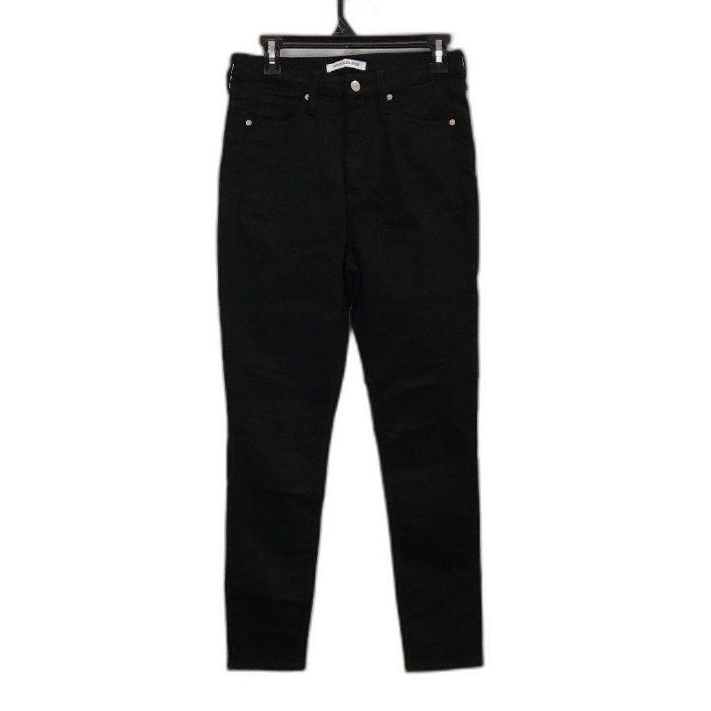 Calvin Klein high rise skinny black jeans Women size 29W 30L