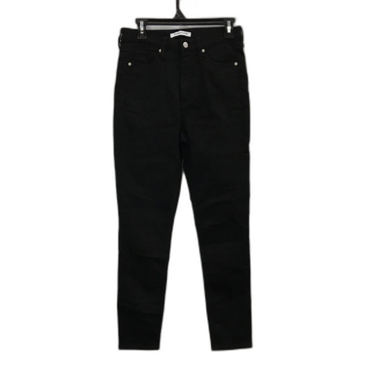 Calvin Klein high rise skinny black jeans Women size 29W 30L
