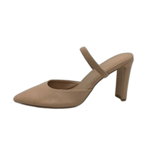 Tokito Beige Closed Pointed Toe Slip On Heeled Shoe Ladies Size 9  EX-DISPLAY