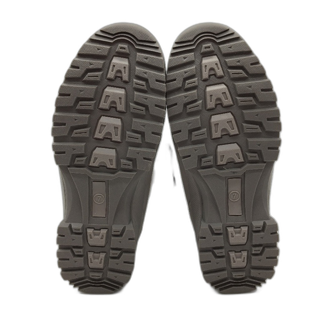 Crane Snow Extreme Grey Fluffy Rimmed Thermoboots Ladies Size 7 NEW