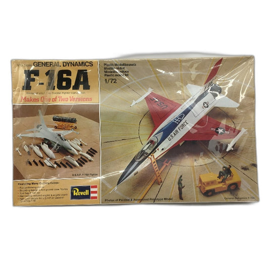 VINTAGE 1976 General Dynamics 1:72 USFA F-16A Model Airplane Kit SEALED NEW