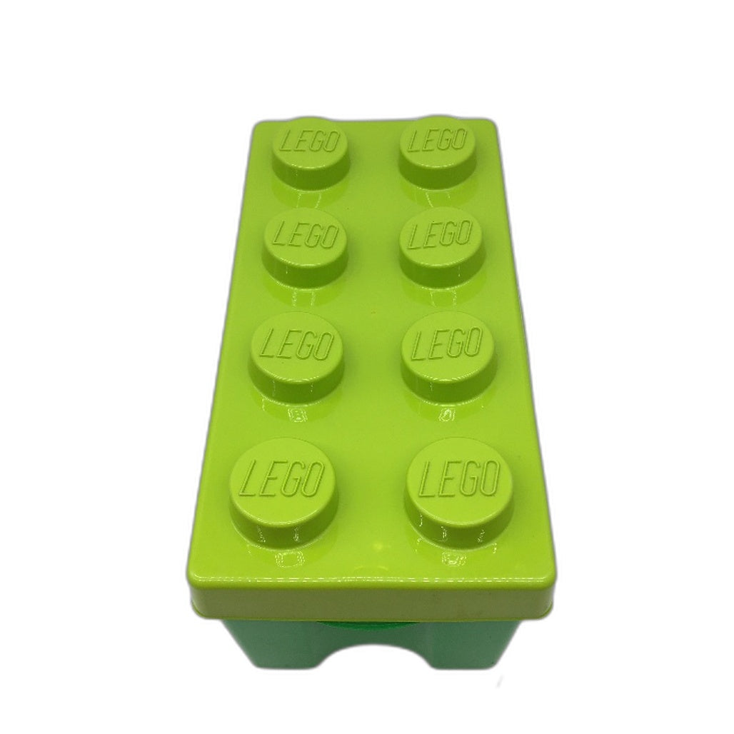 LEGO 2012 Two Tone Green Block Storage Container