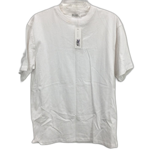 General Pants Cotton White Oversized Basic Crew Neck Tee Mens XXS NEW