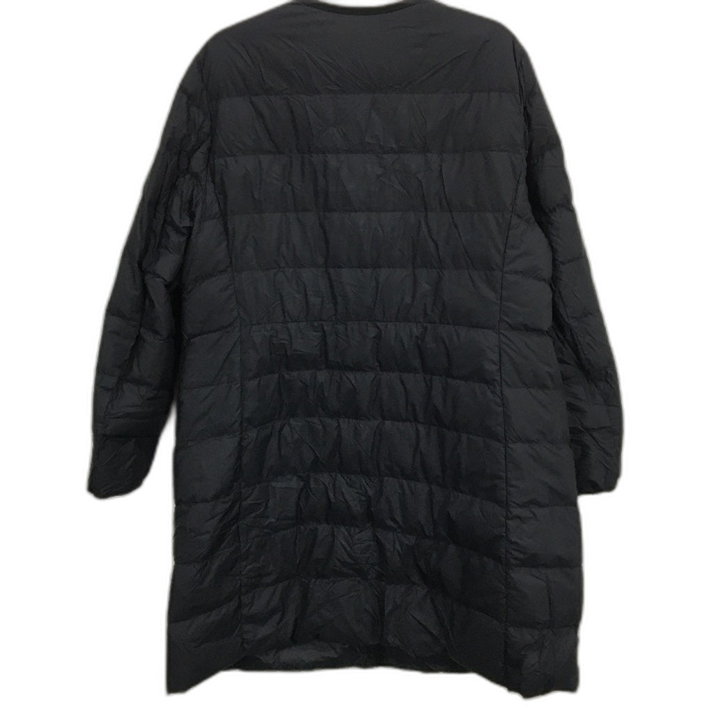 Uniglo Black Ultra Light Down Filled Longline Coat  Ladies Size 3XL