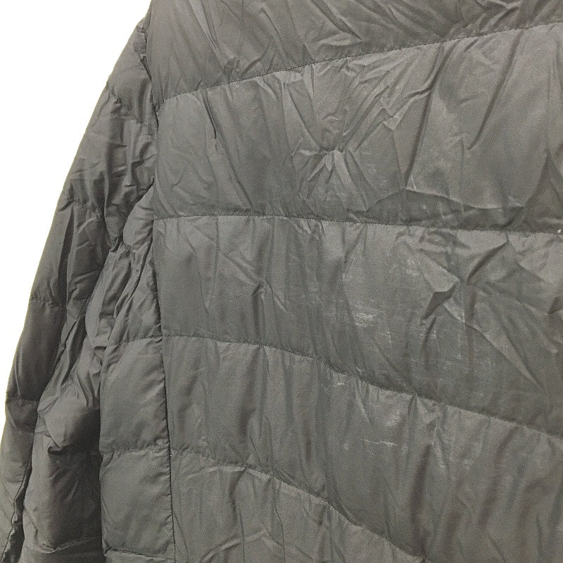 Uniglo Black Ultra Light Down Filled Longline Coat  Ladies Size 3XL