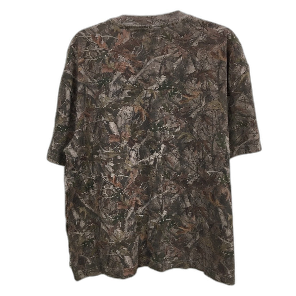 Insight Cotton Admission Cropped Camo Short Sleeve Tee Unisex XL NEW