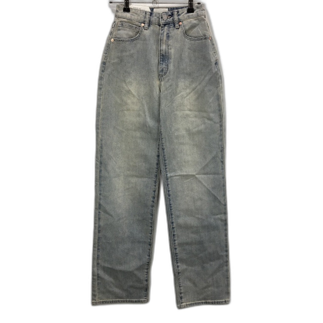 Abrand Carrie High Rise Relax Fit Fade Denim Jeans Lds Size 23 5 NEW