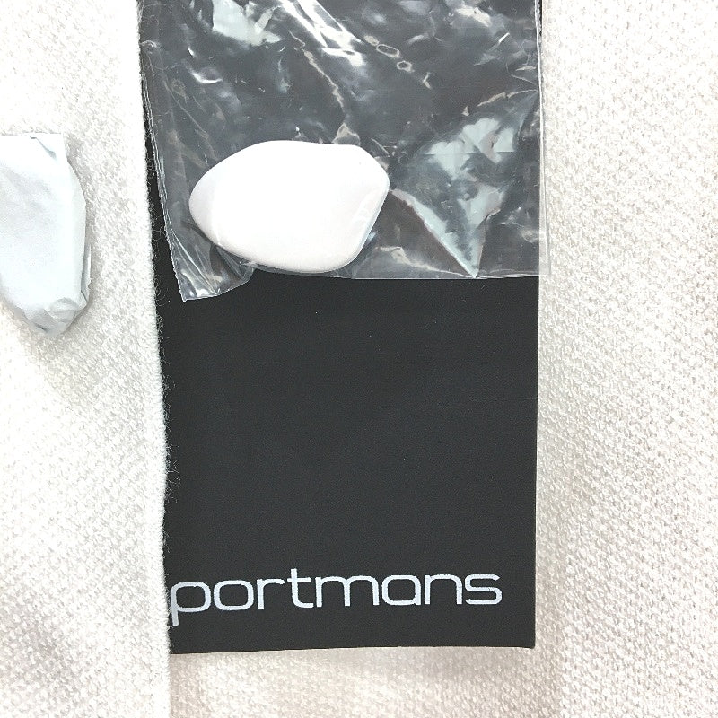 Portmans  White Dolly Milano Abstract Button Vest Top Ladies Size Small NEW