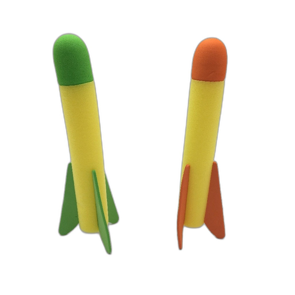 YEEBAY Outdoor Flying Rocket Air Foam Launcher 100ft Distance Ages 3+ Years DEMO