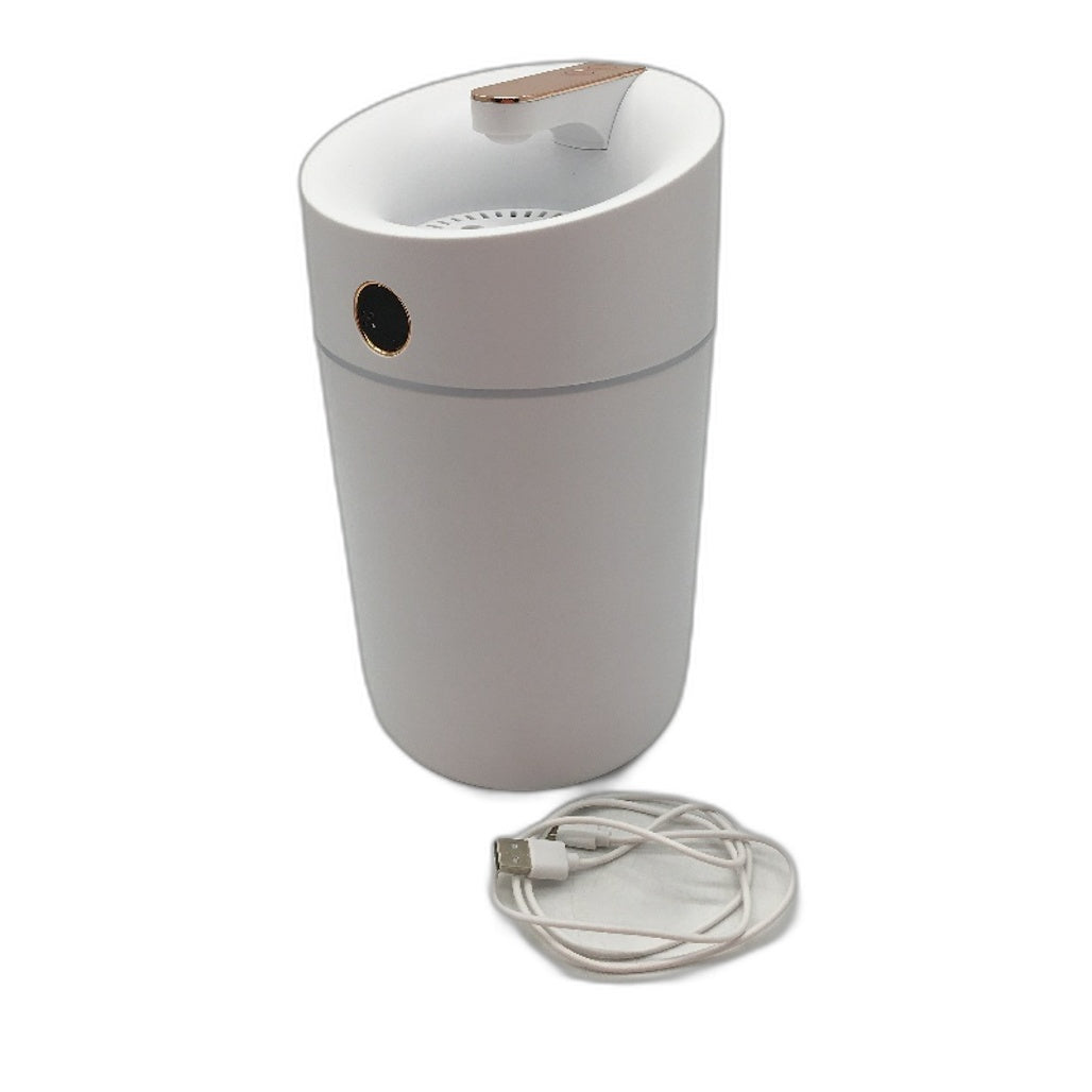 3L Large Capacity Air Humidifier Real Time Monitoring Spray Humidity White