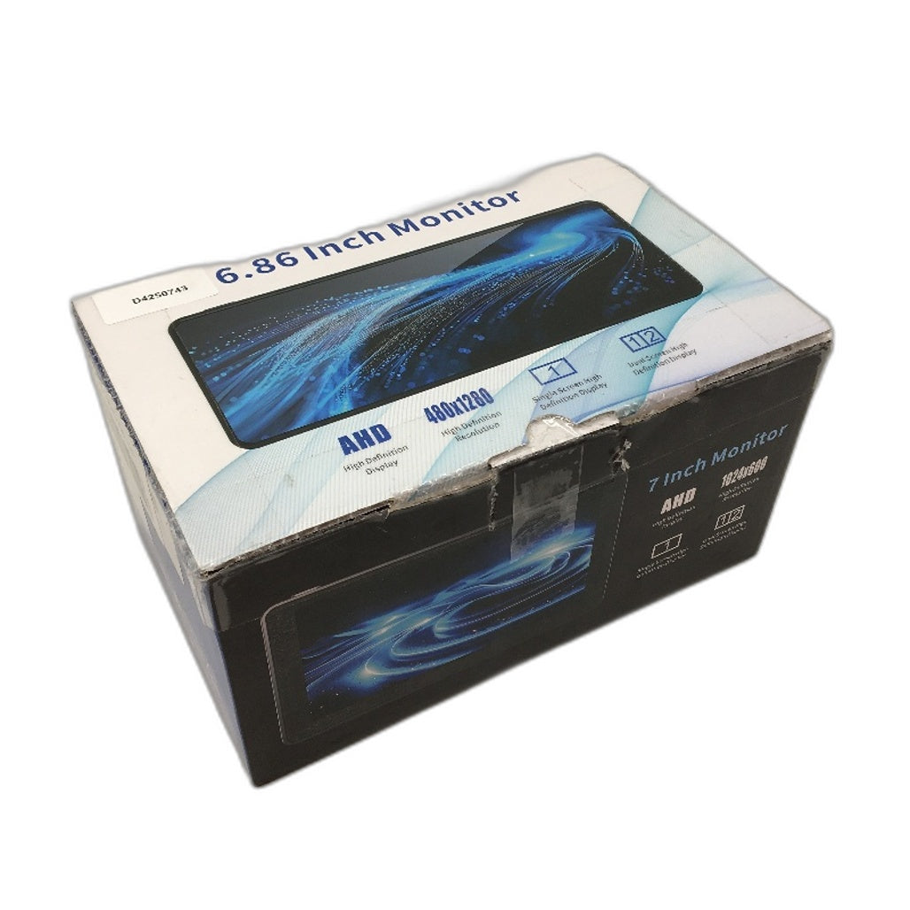 6.86 Inch Monitor Screen 480 x 1280 Single Screen & Double Screen HD Display