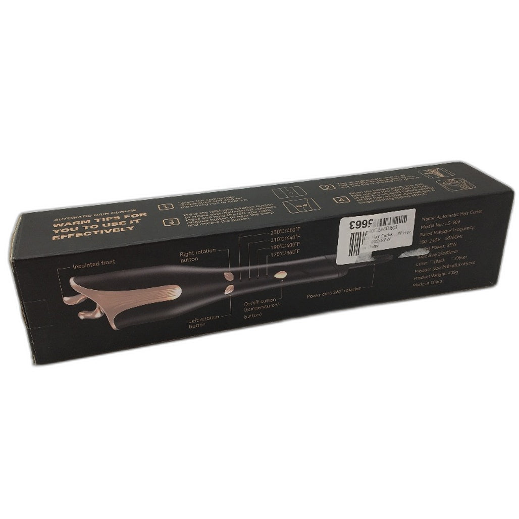 Professional Curling Iron Automatic Hair Curler Torch Shape Integrated Design