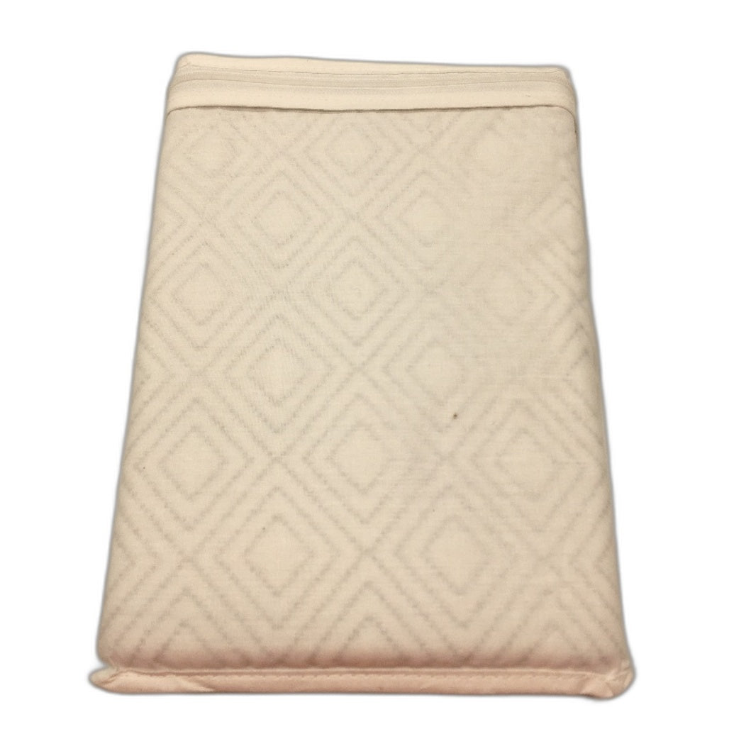 Kirkton House 2 Pack White Bamboo Jacquard Pillow Protectors NEW