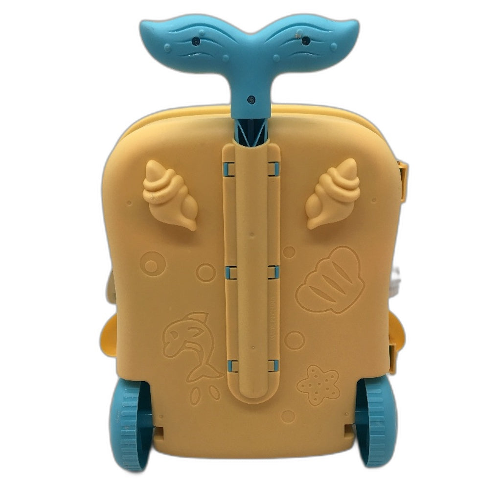 Daye 8 Pcs Multicoloured Beach Toy Set Whale Suitcase Outdoor Play Case DEMO