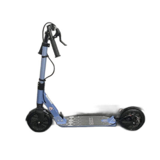 Leap Sports Foldable Lightweight Adjustable Blue Aluminum Urban Kick Scooter NEW