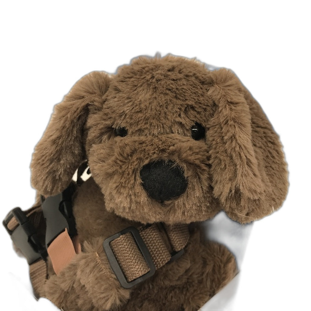 Playette 2-in-1 Fluffy Dog Deluxe Harness Buddy Ages 18 months to 4+ Years NEW