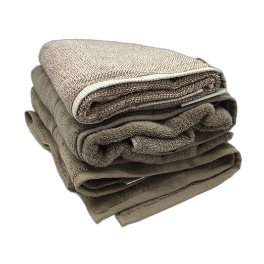Kirkton House & Target 3pc Assorted Brown Cotton Bath Sheets and Towel NEW