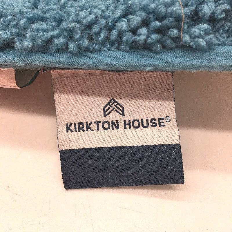 Kirkton House 4pc Grey and Blue Soft Plush Bath Mat Sets NEW