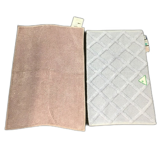 Kirkton House & Target 2pc Assorted Lavender Periwinkle Textured Bath Mats NEW