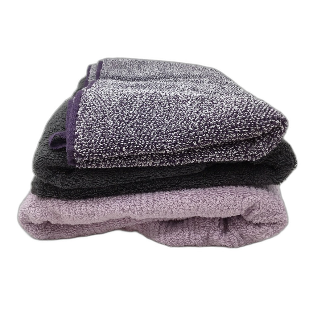 Kirkton House & Target 3pc Assorted Purple Grey Bath Sheet and Towels NEW
