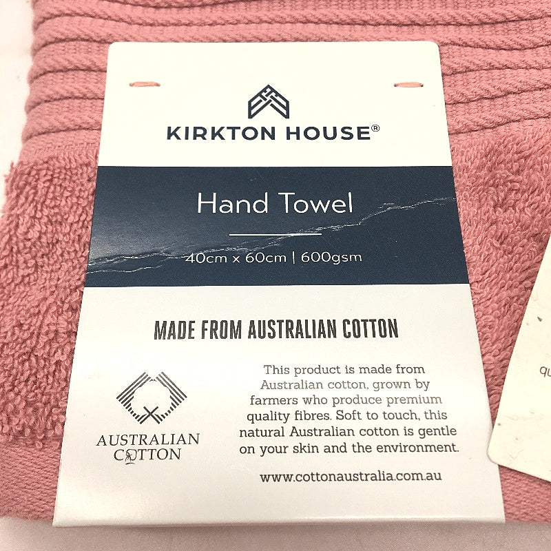 Kirkton House & Target 3pc Assorted Pink Cotton Bath and Hand Towels NEW