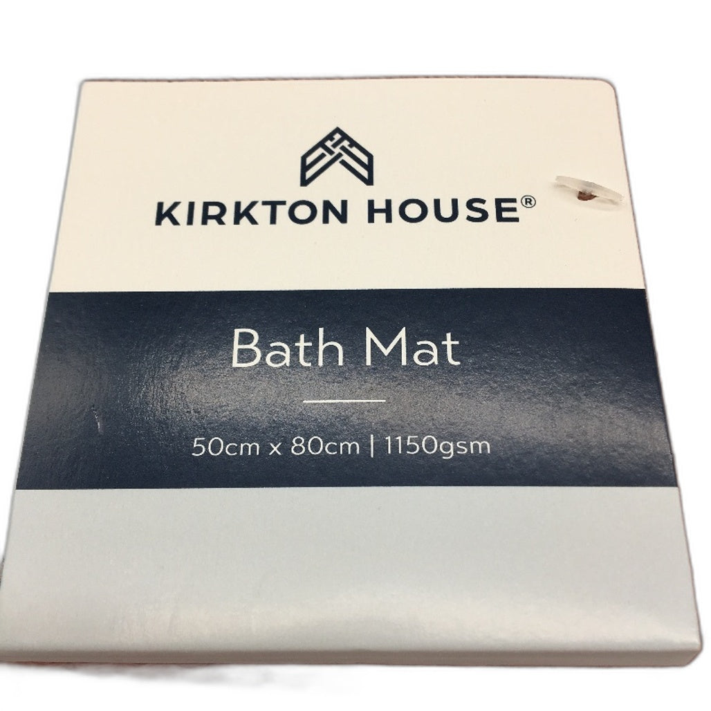 Kirkton House 3pc Assorted Cotton Pink Hand Towels and Bath Mat NEW