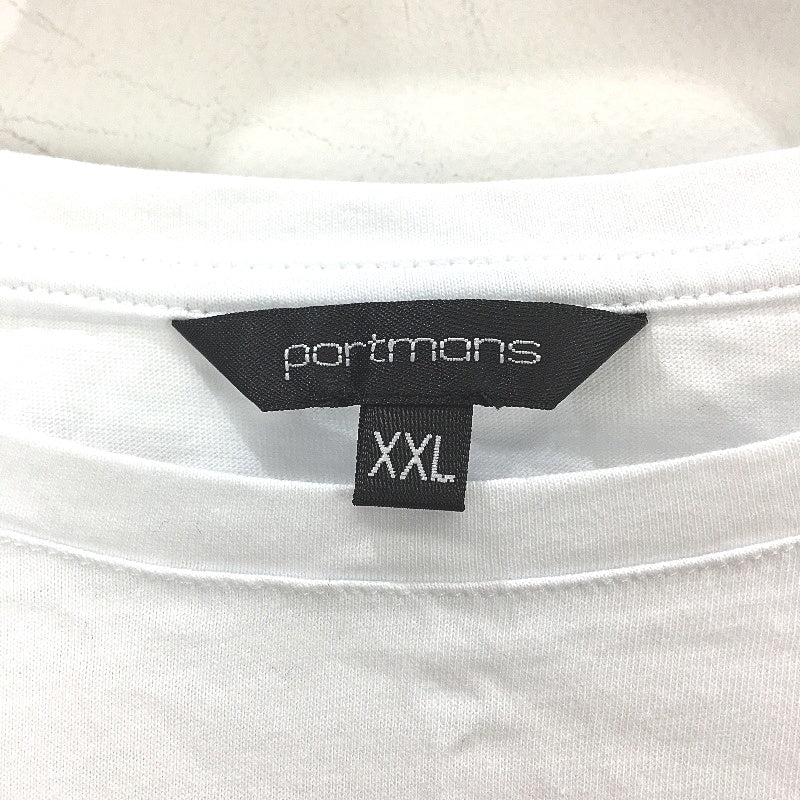 Portmans Celine Cotton Crochet Short Sleeve Tee Shirt Ladies Size 2XL NEW