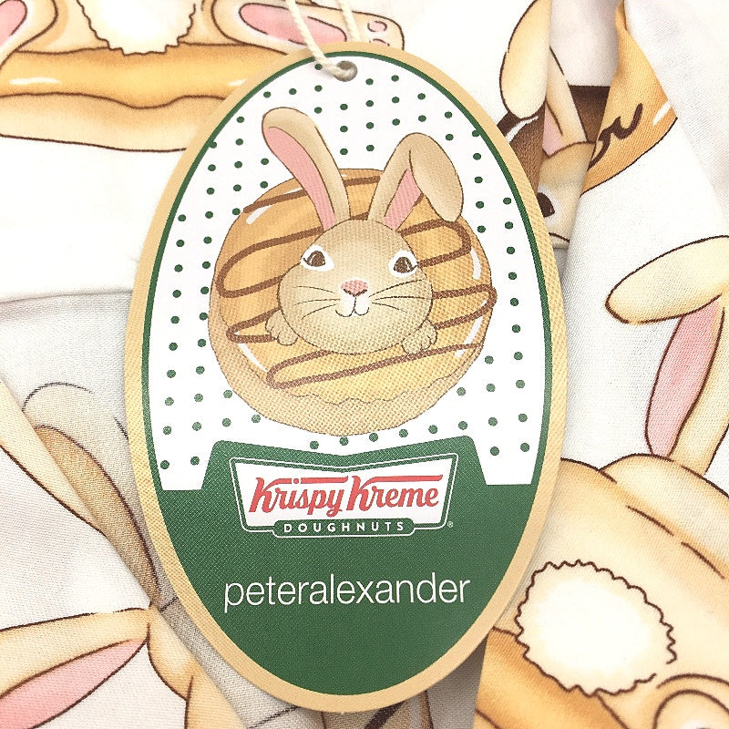 Peter Alexander Krispy Kreme Brown Bunnies Short Cotton PJ Set Mens Size 2XL NEW