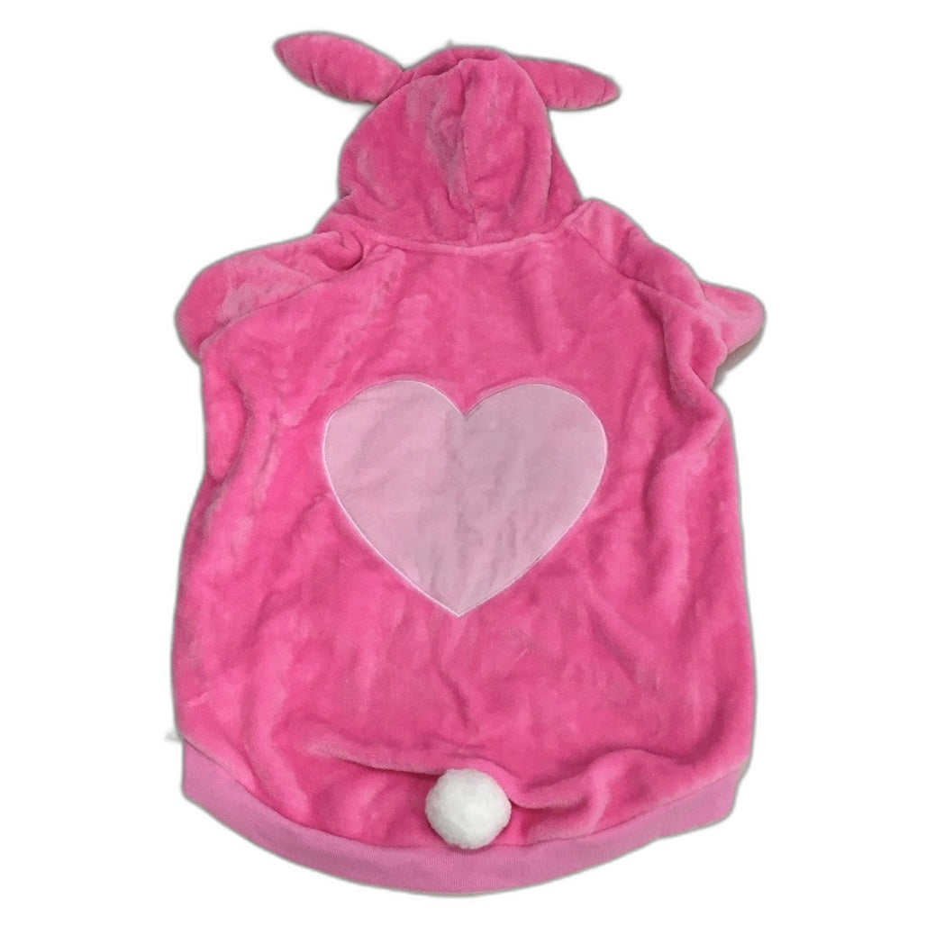 Peter Alexander Bunny Dog Fluffy Soft Fleecey Pink Hoodie Size 2XL NEW