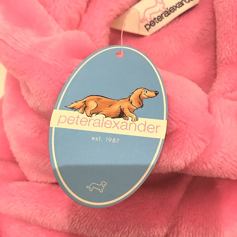 Peter Alexander Bunny Dog Fluffy Soft Fleecey Pink Hoodie Size 2XL NEW