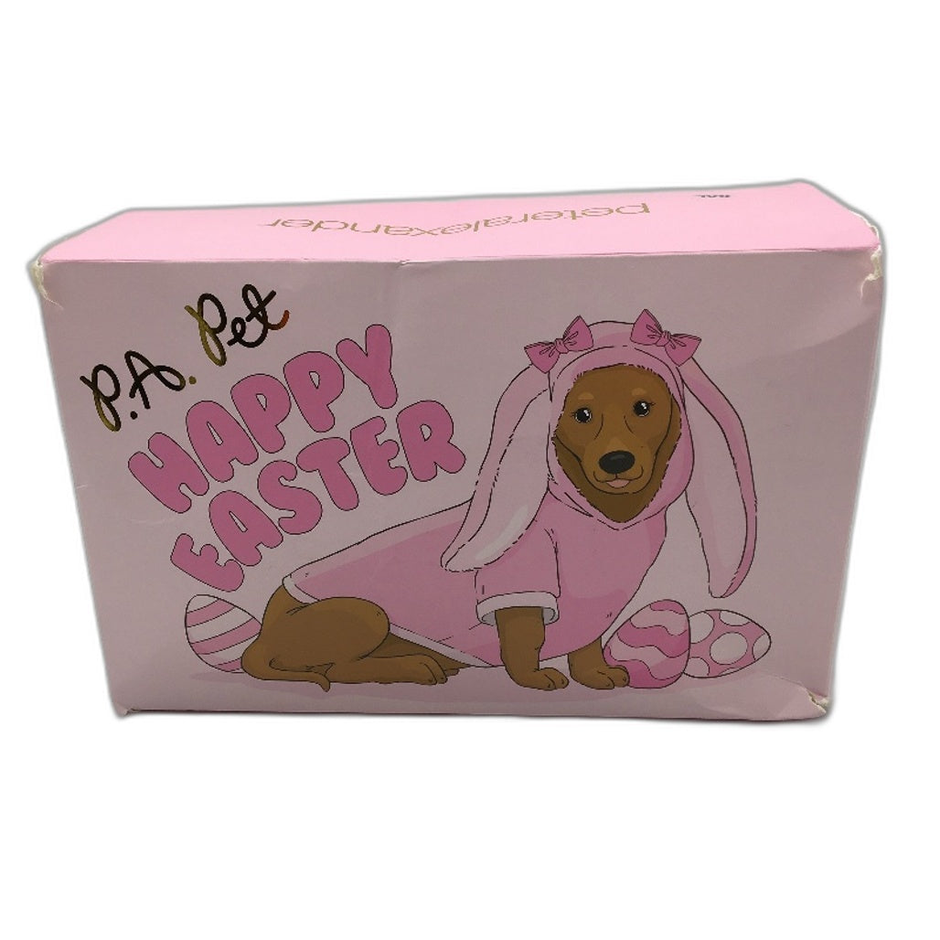 Peter Alexander Bunny Dog Fluffy Soft Fleecey Pink Hoodie Size 2XL NEW
