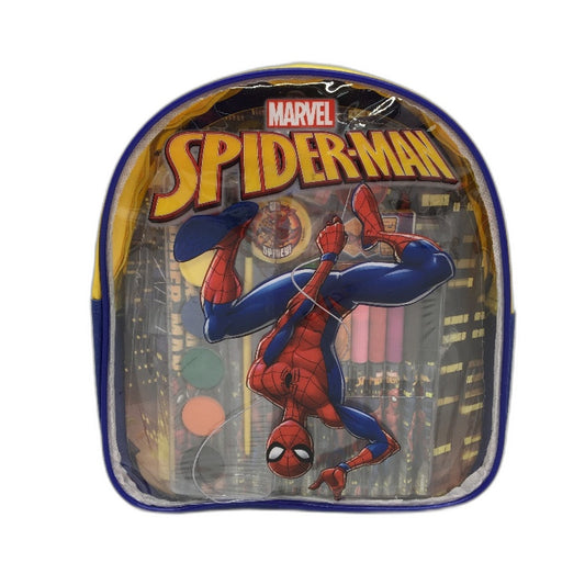 Hunter Leisure Marvel Spiderman Travel Activities Backpack Arts & Crafts NEW