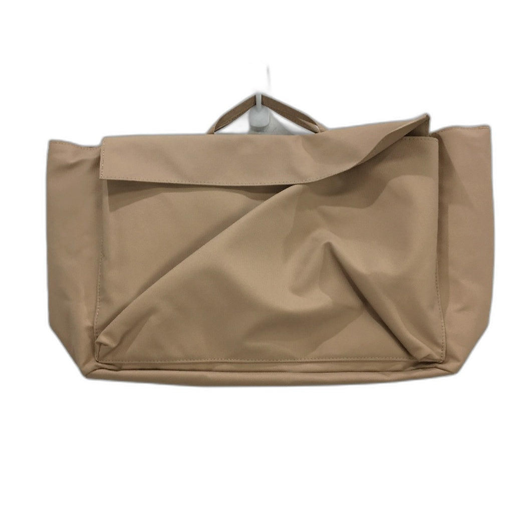 The Nappy Society Tan Baby Bag Insert Large Organiser Carrier NEW