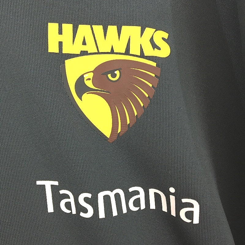 AFL Adidas Hawthorn Hawks Hooded Pullover Jumper Sweater Mens Size 3XL