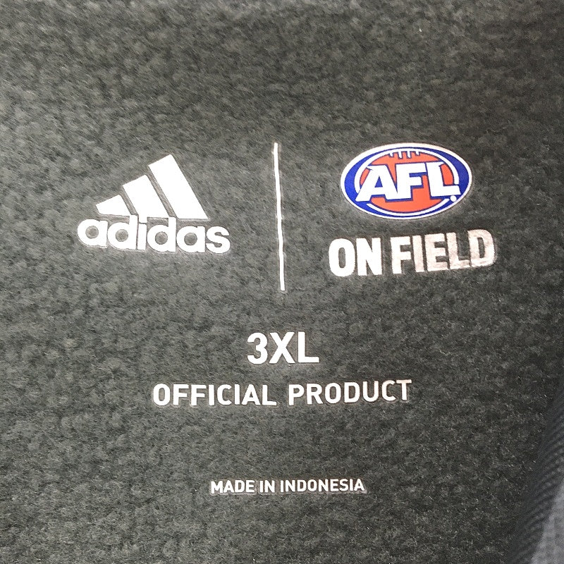 AFL Adidas Hawthorn Hawks Hooded Pullover Jumper Sweater Mens Size 3XL
