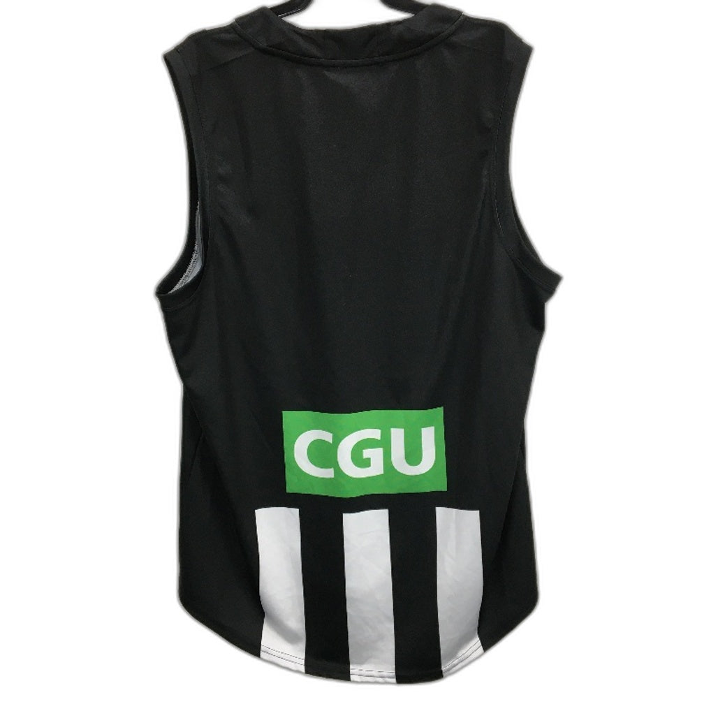 AFL Collingwood Magpies Classic Home Guernsey 'Forever' Inner Label Mens Sz 4XL