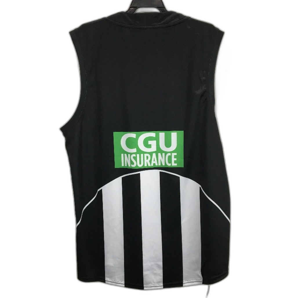 AFL Collingwood Magpies 2020 Home Guernsey Team Photo Inner Label Mens Size 7XL