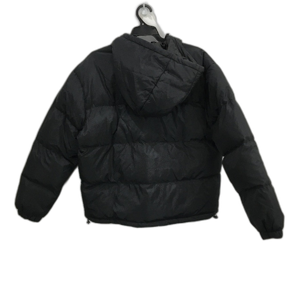 AFL Essendon Bombers Hooded Puffer Jacket Zip-Up Windbreaker Ladies Size M NEW