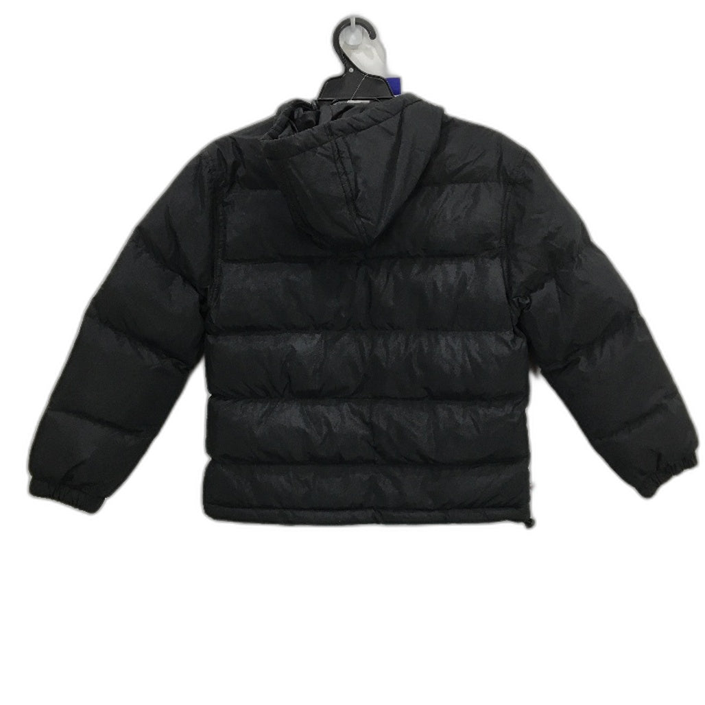 AFL Essendon Bombers Hooded Puffer Jacket Zip-Up Windbreaker Youth Sz Large NEW