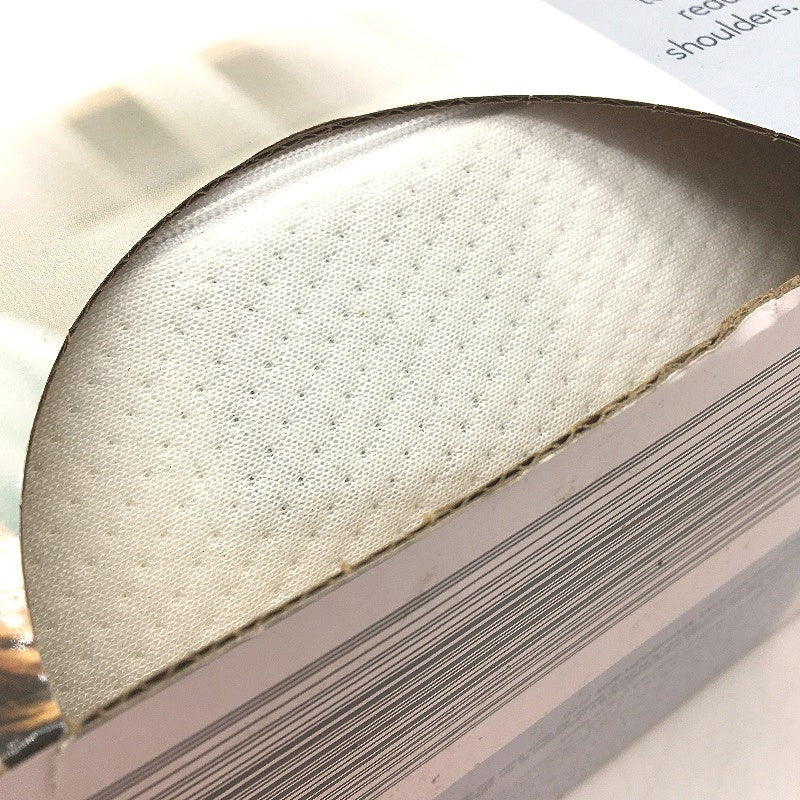 Kirkton House Memory Foam White Pressure Reduction Neck Roll Cushion NEW
