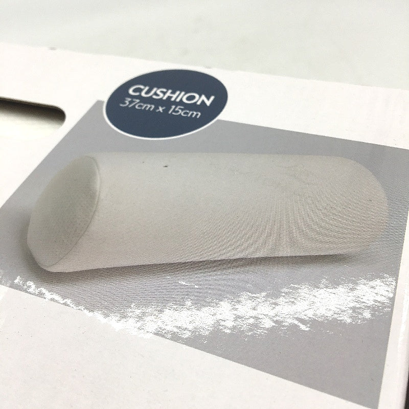 Kirkton House Memory Foam White Pressure Reduction Neck Roll Cushion NEW