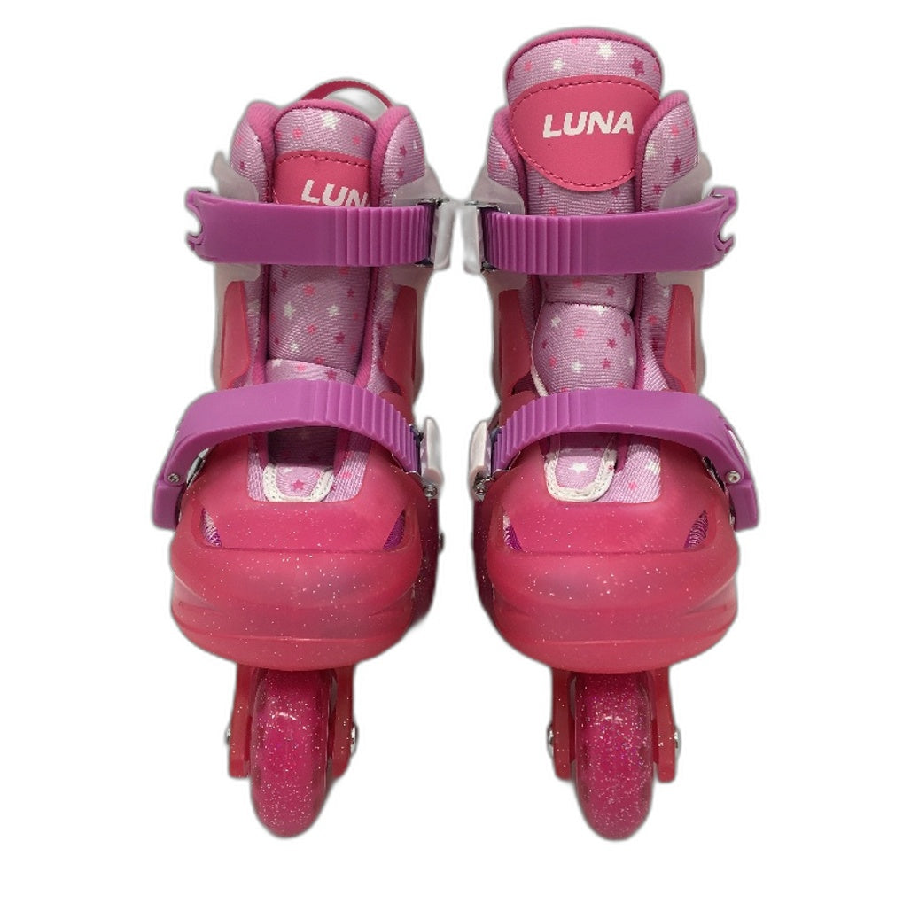 Pink & Purple Training Skates Roller Blades Adjustable Childrens Size XS NEW