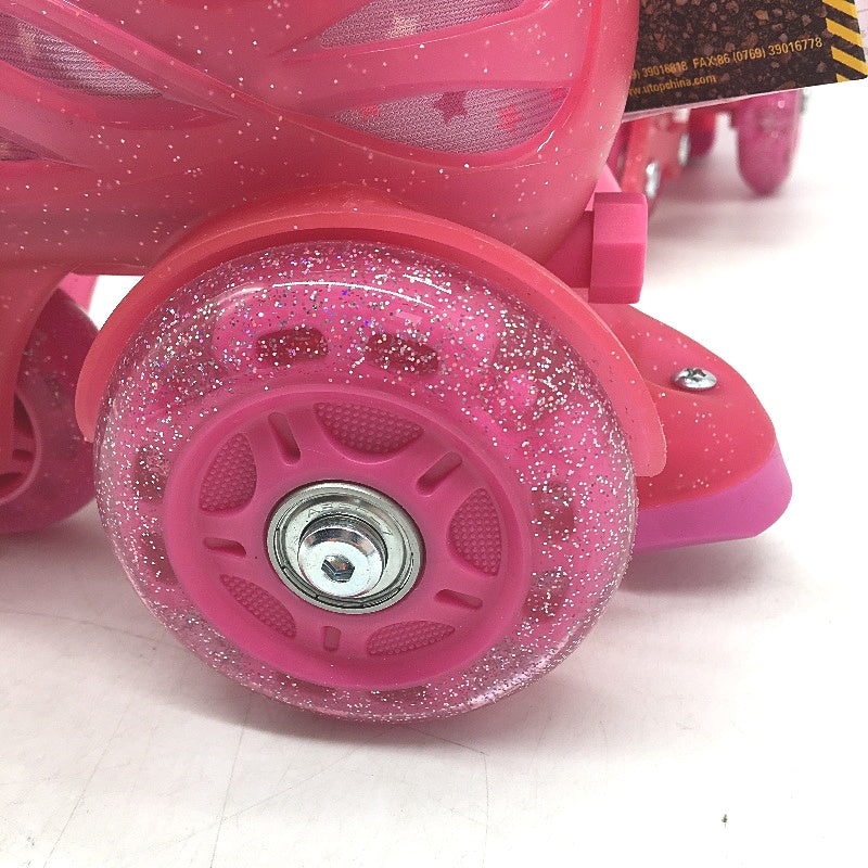 Pink & Purple Training Skates Roller Blades Adjustable Childrens Size XS NEW